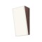 Wall lamp Redo Tokyo, metal, dark brown, LED, 12W, 1150 lumens, warm white 3000K, H.18 cm, IP54