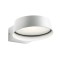 Wall lamp Redo Phaser, metal, matt white, LED, 12,5W, 995 lumens, warm white 3000K, D.16 cm, IP54