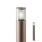 Bollard Redo Fred, metal, dark brown, 1XE27, H.75 cm, IP54