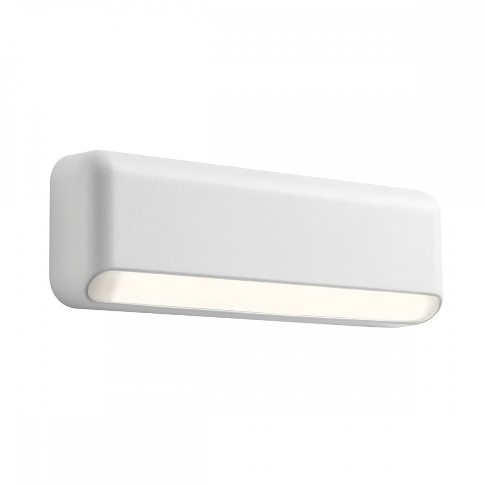 Step light Redo Sapo, metal, sand white, LED, 5,2W, 335 lumens, warm white 3000K, L.24 cm, IP65