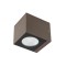 Wall lamp Redo Teko, metal, dark brown, LED, 13,8W, 980 lumens, warm white 3000K, H.9 cm, IP65