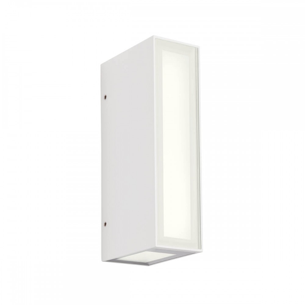 Wall lamp Redo Ivar, metal, sand white, LED, 8W, 583 lumens, warm white 3000K, H.16 cm, IP54