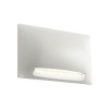 Step light Redo Slot, metal, sand white, LED, 5W, 218 lumens, warm white 3000K, L.13 cm, IP65