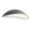 Wall lamp Redo Palma, metal, dark grey, LED, 18W, 1000 lumens, warm white 3000K, L.35 cm, IP54