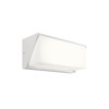 Wall lamp Redo Spectra, metal, sand white, LED, 16W, 870 lumens, warm white 3000K, L.25 cm, IP54