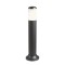 Bollard Redo Pencil, polycarbonate, black, 1XE27, H.60 cm, IP44
