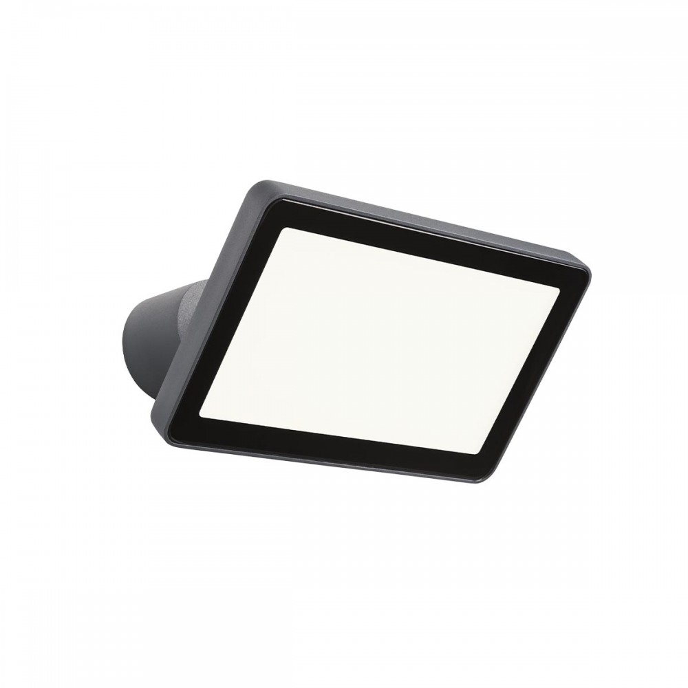 Miniprojector Redo Flux, metal, dark grey, LED, 30W, 1980 lumens, warm white 3000K, L.23 cm, IP65
