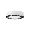 Ceiling lamp Redo Oku, metal, sand white, LED, 12W, 958 lumens, warm white 3000K, D.18 cm, IP65