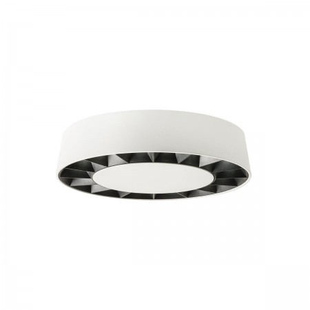 Ceiling lamp Redo Oku, metal, sand white, LED, 12W, 958 lumens, warm white 3000K, D.18 cm, IP65