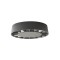 Ceiling lamp Redo Oku, metal, dark grey, LED, 12W, 958 lumens, warm white 3000K, D.18 cm, IP65