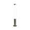 Bollard Redo Hint, metal, dark grey, LED, 30W, 2832 lumens, warm white 3000K, H.100 cm