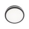 Ceiling lamp Redo Isola, metal, dark grey, CCT, LED, 24W, 2060 lumens, 3000K-6500K, D.26 cm, IP54