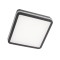 Ceiling lamp Redo Isola, metal, dark grey, CCT, LED, 24W, 2120 lumens, 3000K-6500K, L.26 cm, IP54