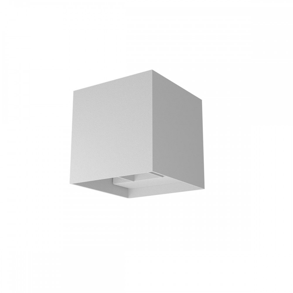 Wall lamp Redo Vary, metal, sand white, LED, 2X10W, 1560 lumens, neutral white 4000K, H.12 cm, IP54