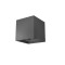 Wall lamp Redo Vary, metal, dark grey, LED, 2X10W, 1080 lumens, warm white 3000K, H.12 cm, IP54