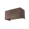 Wall lamp Redo Vary, metal, dark brown, LED, 4X5W, 1350 lumens, neutral white 4000K, L.20 cm, IP54