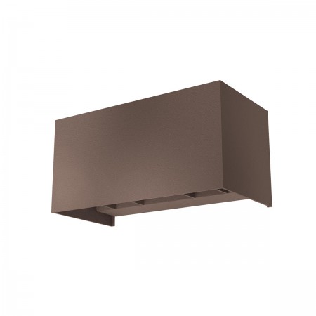 Wall lamp Redo Vary, metal, dark brown, LED, 4X5W, 1350 lumens, neutral white 4000K, L.20 cm, IP54