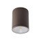 Ceiling lamp Redo Eta, metal, dark brown, LED, 6W, 540 lumens, neutral white 4000K, D.9 cm, IP54