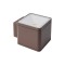 Wall lamp Redo Beta, metal, dark brown, LED, 2X6W, 1103 lumens, warm white 3000K, IP54