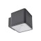Wall lamp Redo Beta, metal, dark grey, LED, 6W, 530 lumens, warm white 3000K, IP54