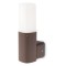 Wall lamp Redo Crayon, metal, polycarbonate, dark brown, 1XE27, H.25 cm, IP44
