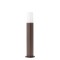 Bollard Redo Crayon, metal, dark brown, 1XE27, H.50 cm, IP44 