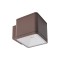 Wall lamp Redo Beta, metal, dark brown, LED, 6W, 530 lumens, warm white 3000K, IP54