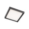 Ceiling lamp Redo Bezel, metal, dark grey, LED, 25W, 1950 lumens, warm white 3000K, IP54