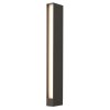 Bollard Redo Twin, metal, dark grey, LED, 13W, 650 lumens, warm white 3000K, H.60 cm, IP65