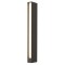 Bollard Redo Twin, metal, dark grey, LED, 13W, 650 lumens, warm white 3000K, H.60 cm, IP65