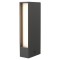 Bollard Redo Twin, metal, dark grey, LED, 9,6W, 560 lumens, warm white 3000K, H.25 cm, IP65