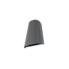Wall lamp Redo Twill, metal, dark grey, LED, 11W, 532 lumens, warm white 3000K, H.17 cm, IP65
