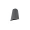 Wall lamp Redo Twill, metal, dark grey, LED, 11W, 532 lumens, warm white 3000K, H.17 cm, IP65