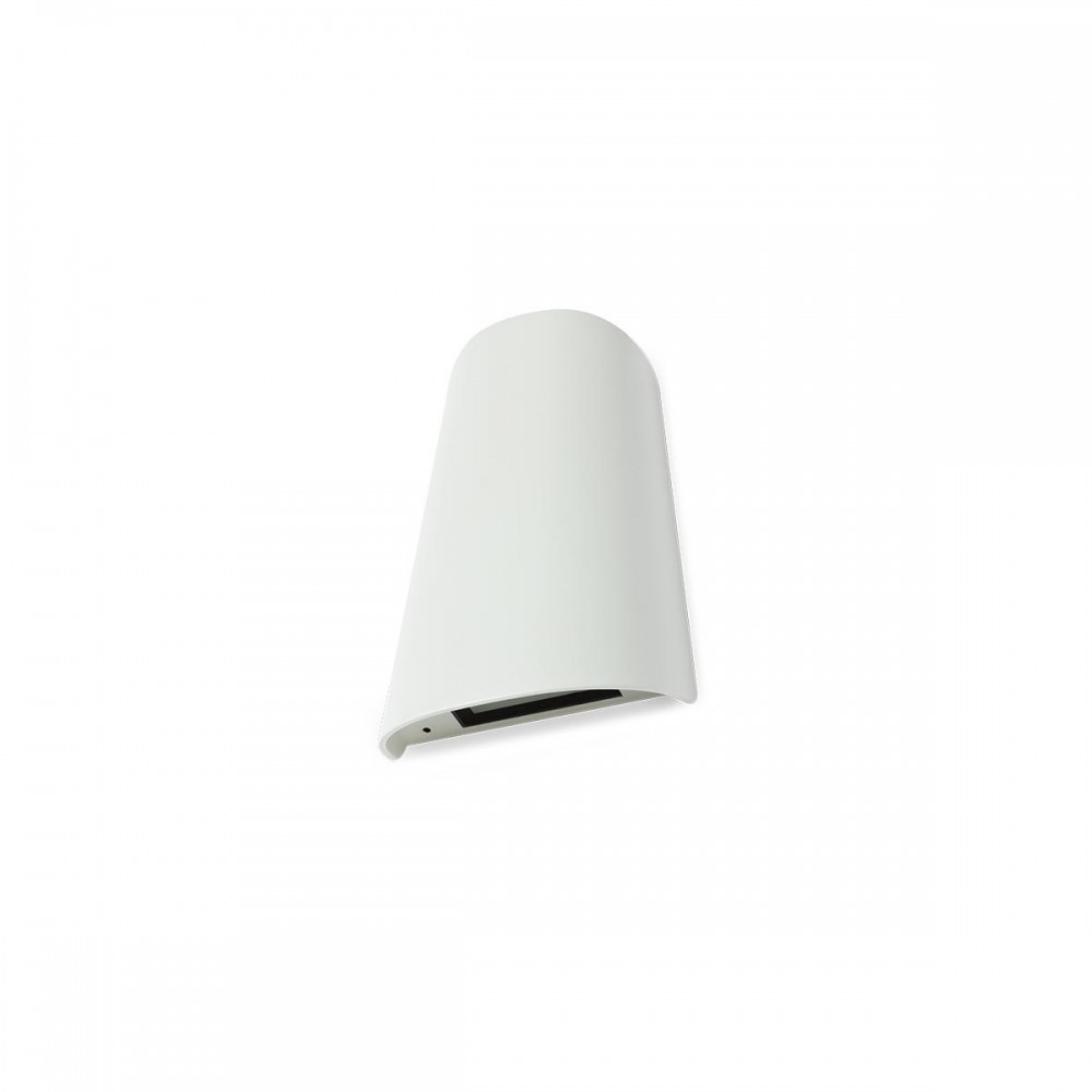 Wall lamp Redo Twill, metal, sand white, LED, 11W, 575 lumens, neutral white 4000K, H.17 cm, IP65