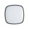 Ceiling lamp Redo Twill, metal, dark grey, LED, 20W, 1310 lumens, neutral white 4000K, 25X25 cm, IP65