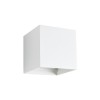 Wall lamp Redo Vary, metal, sand white, LED, 2X6W, 910 lumens, neutral white 4000K, H.10 cm, IP54