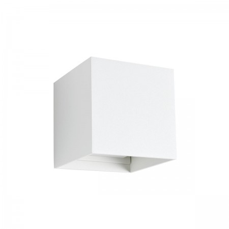 Wall lamp Redo Vary, metal, sand white, LED, 2X6W, 910 lumens, neutral white 4000K, H.10 cm, IP54