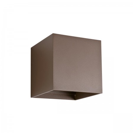 Wall lamp Redo Vary, metal, dark brown, LED, 2X6W, 720 lumens, neutral white 4000K, H.10 cm, IP54