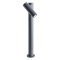 Bollard Redo Oblik, metal, dark, grey, LED, 5W, 417 lumens, warm white 3000K, H.43 cm, IP65