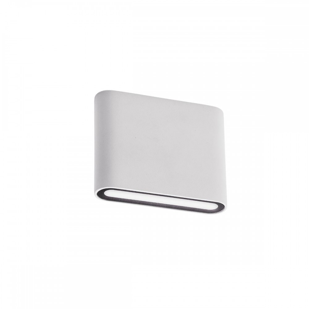 Wall lamp Redo Klippe, metal, sand white, LED, 6,5W, 398 lumens, warm white 3000K, IP54