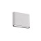 Wall lamp Redo Klippe, metal, sand white, LED, 6,5W, 398 lumens, warm white 3000K, IP54