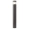 Bollard Redo Spark, metal, dark grey, LED, 10W, 568 lumens, warm white 3000K, H.90 cm, IP54