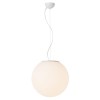 Suspension Redo Baloo, metal, polyethylene, white, 1XE27, D.38 cm, IP44