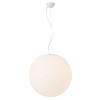 Suspension Redo Baloo, metal, polyethylene, white, 1XE27, D.56 cm, IP44