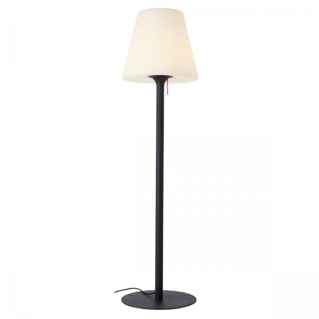 Floor lamp Redo Pino, metal, dark grey, 1XE27, H.185 cm, IP65