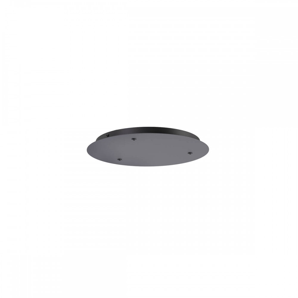 Round canopy Redo, metal, sand black, D.35 cm