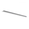 Linear canopy Redo, metal, chrome, L.115 cm