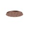 Round canopy Redo, metal, sand coffee, D.55 cm