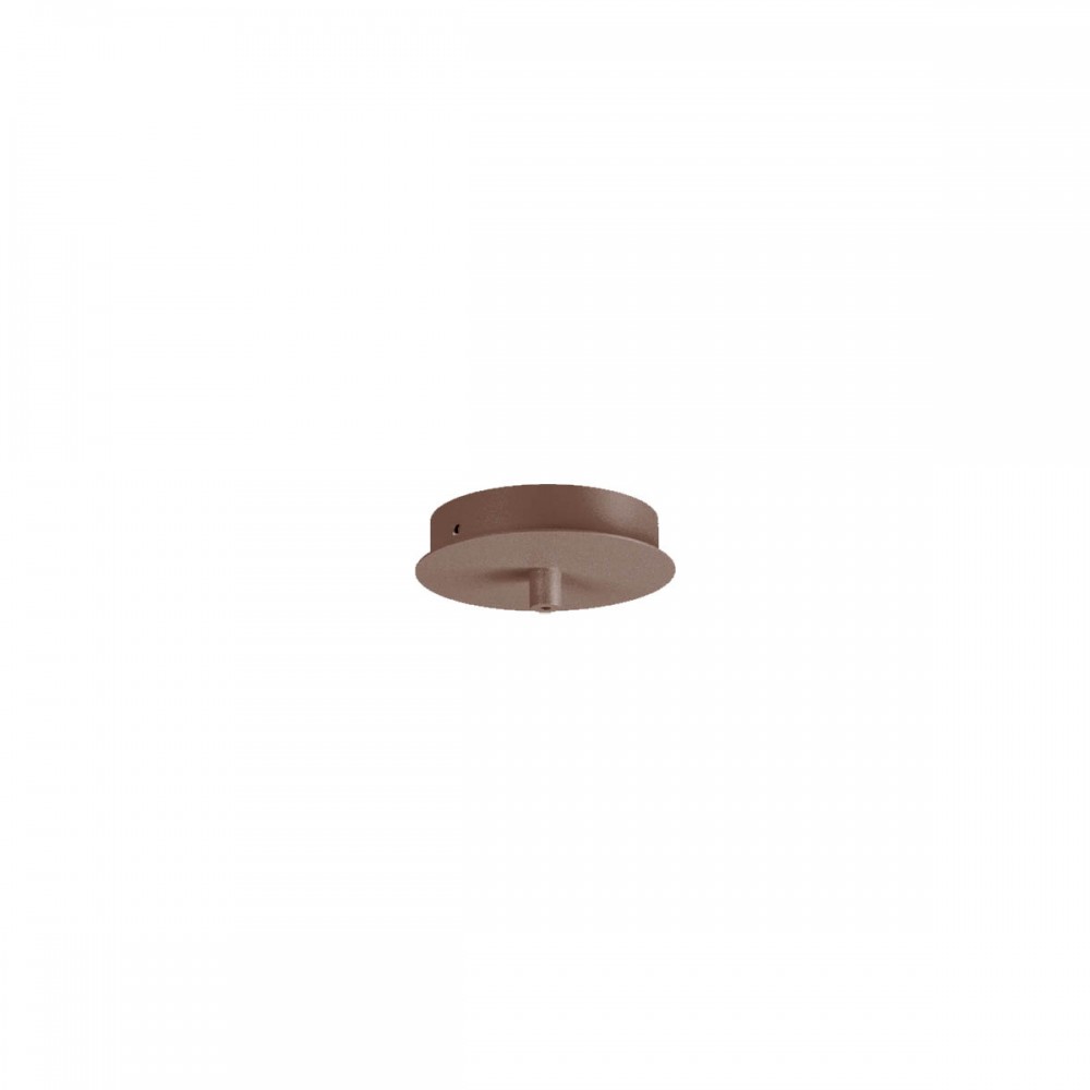 Round canopy Redo, metal, sand coffee, D.12 cm