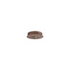 Round canopy Redo, metal, sand coffee, D.12 cm